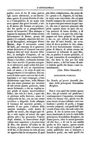 L'artigianello letture morali, religiose ed istruttive per servire alle scuole notturne di religione e alle famiglie