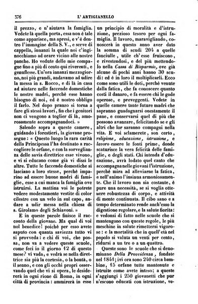 L'artigianello letture morali, religiose ed istruttive per servire alle scuole notturne di religione e alle famiglie