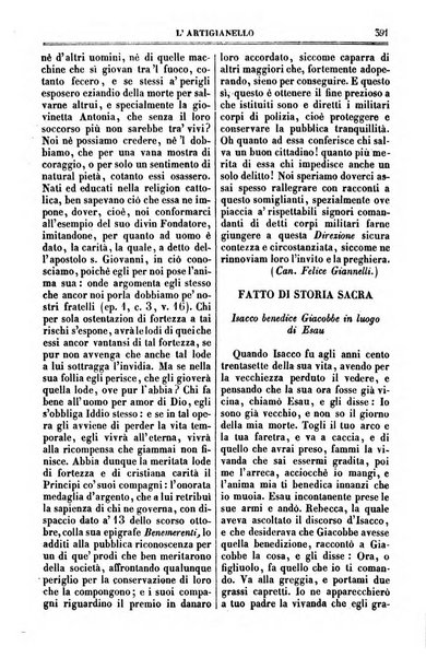 L'artigianello letture morali, religiose ed istruttive per servire alle scuole notturne di religione e alle famiglie