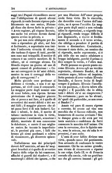 L'artigianello letture morali, religiose ed istruttive per servire alle scuole notturne di religione e alle famiglie