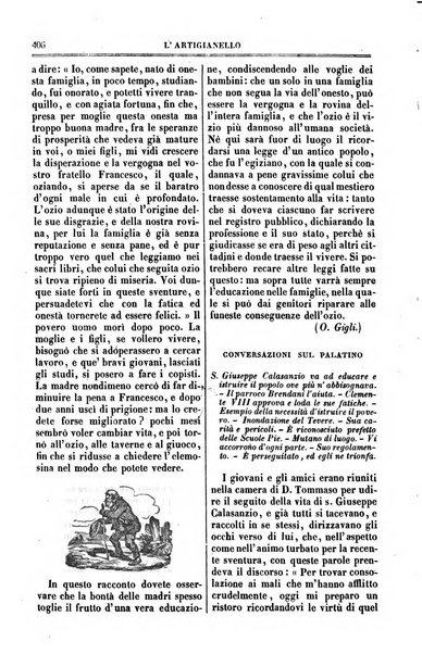 L'artigianello letture morali, religiose ed istruttive per servire alle scuole notturne di religione e alle famiglie