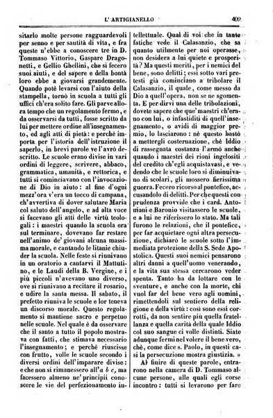 L'artigianello letture morali, religiose ed istruttive per servire alle scuole notturne di religione e alle famiglie