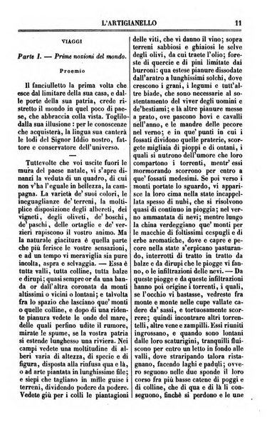 L'artigianello letture morali, religiose ed istruttive per servire alle scuole notturne di religione e alle famiglie