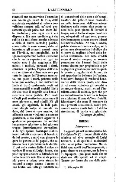 L'artigianello letture morali, religiose ed istruttive per servire alle scuole notturne di religione e alle famiglie