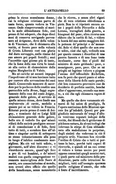 L'artigianello letture morali, religiose ed istruttive per servire alle scuole notturne di religione e alle famiglie