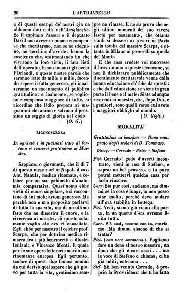 L'artigianello letture morali, religiose ed istruttive per servire alle scuole notturne di religione e alle famiglie