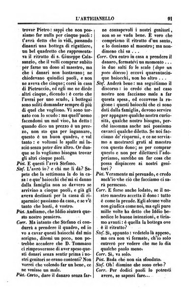 L'artigianello letture morali, religiose ed istruttive per servire alle scuole notturne di religione e alle famiglie