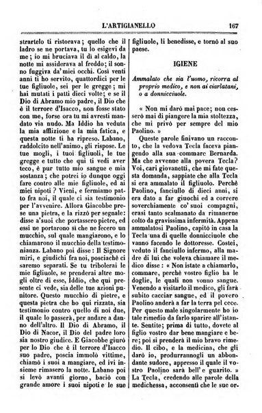 L'artigianello letture morali, religiose ed istruttive per servire alle scuole notturne di religione e alle famiglie