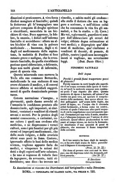 L'artigianello letture morali, religiose ed istruttive per servire alle scuole notturne di religione e alle famiglie