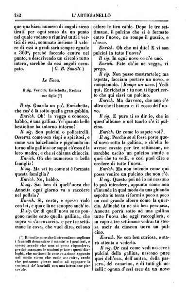 L'artigianello letture morali, religiose ed istruttive per servire alle scuole notturne di religione e alle famiglie