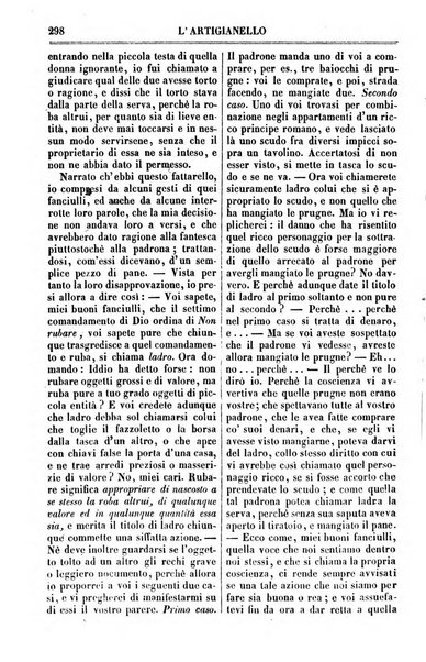 L'artigianello letture morali, religiose ed istruttive per servire alle scuole notturne di religione e alle famiglie