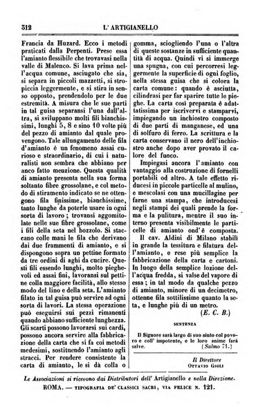 L'artigianello letture morali, religiose ed istruttive per servire alle scuole notturne di religione e alle famiglie