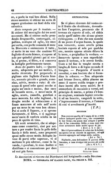 L'artigianello letture morali, religiose ed istruttive per servire alle scuole notturne di religione e alle famiglie