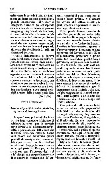 L'artigianello letture morali, religiose ed istruttive per servire alle scuole notturne di religione e alle famiglie