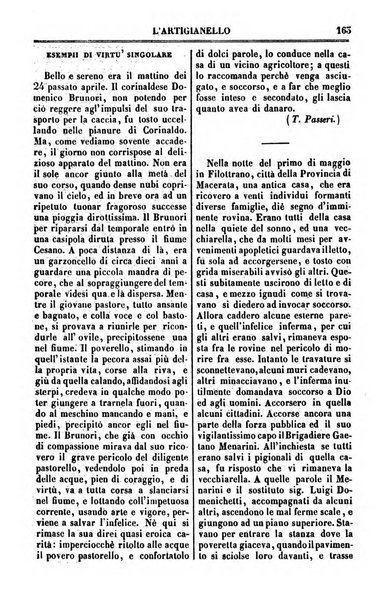 L'artigianello letture morali, religiose ed istruttive per servire alle scuole notturne di religione e alle famiglie