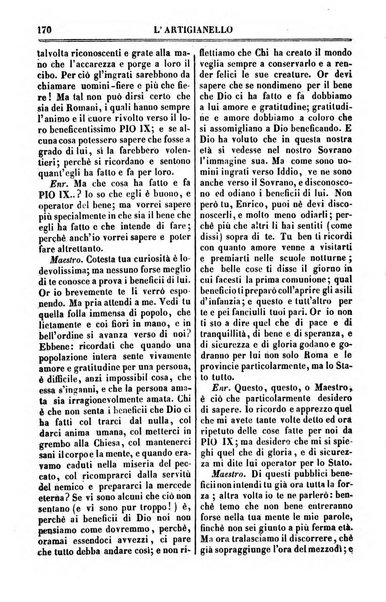 L'artigianello letture morali, religiose ed istruttive per servire alle scuole notturne di religione e alle famiglie