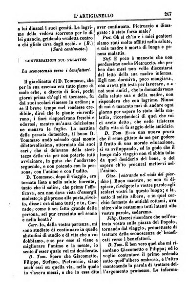 L'artigianello letture morali, religiose ed istruttive per servire alle scuole notturne di religione e alle famiglie