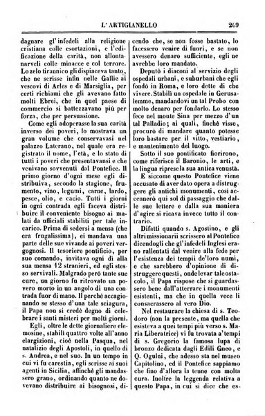 L'artigianello letture morali, religiose ed istruttive per servire alle scuole notturne di religione e alle famiglie