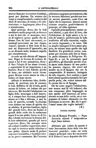 L'artigianello letture morali, religiose ed istruttive per servire alle scuole notturne di religione e alle famiglie