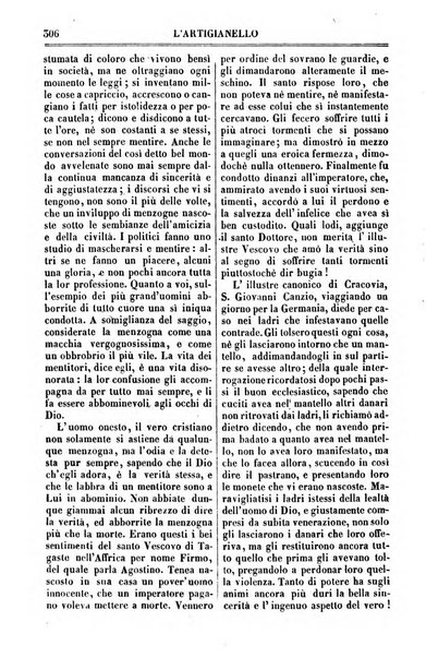 L'artigianello letture morali, religiose ed istruttive per servire alle scuole notturne di religione e alle famiglie