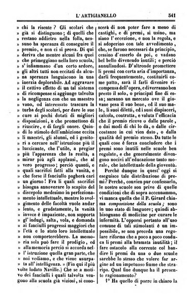 L'artigianello letture morali, religiose ed istruttive per servire alle scuole notturne di religione e alle famiglie