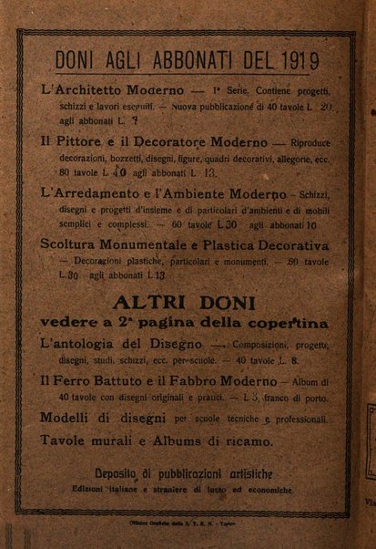 L'artista moderno giornale d'arte applicata