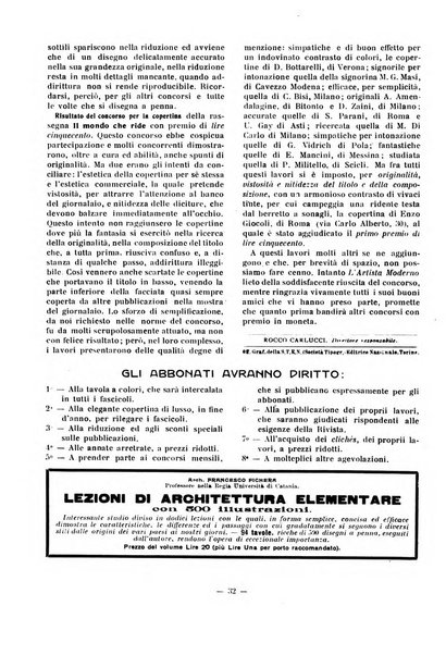 L'artista moderno giornale d'arte applicata