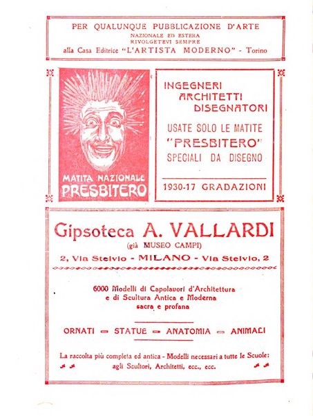 L'artista moderno giornale d'arte applicata