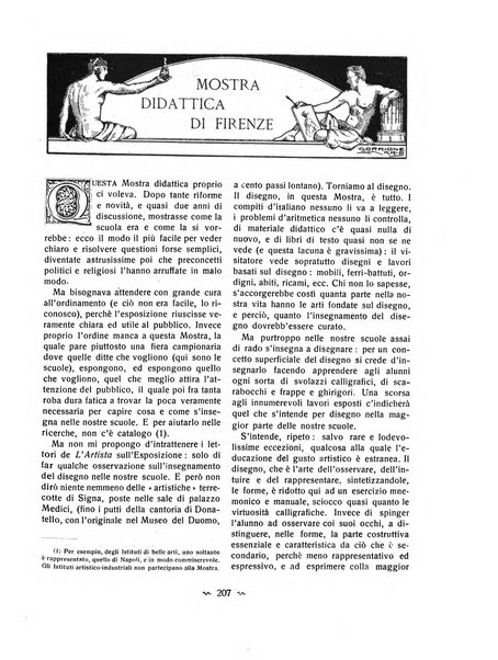 L'artista moderno giornale d'arte applicata