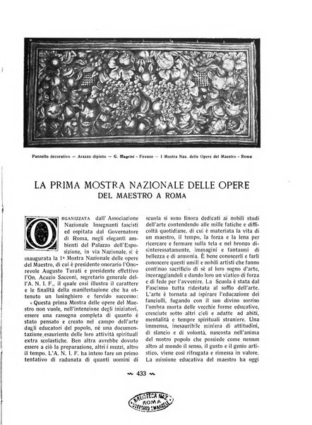 L'artista moderno giornale d'arte applicata