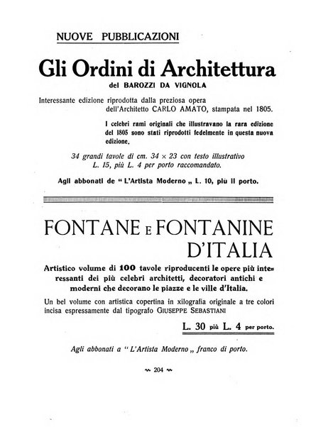 L'artista moderno giornale d'arte applicata