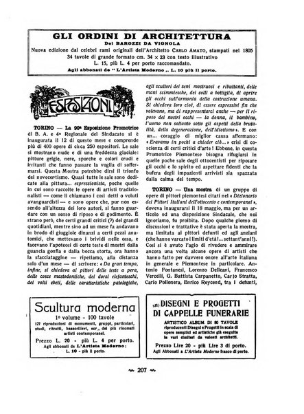 L'artista moderno giornale d'arte applicata