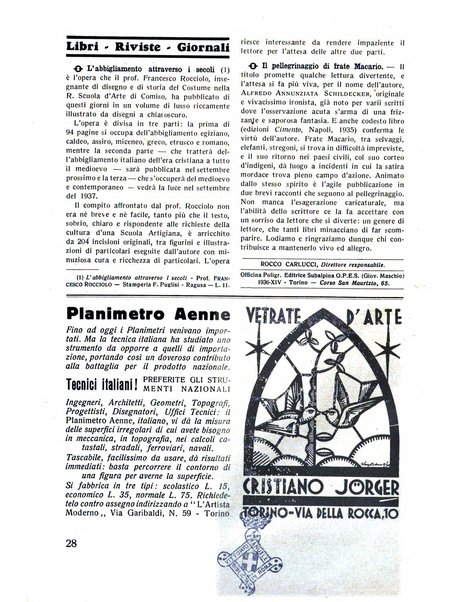 L'artista moderno giornale d'arte applicata