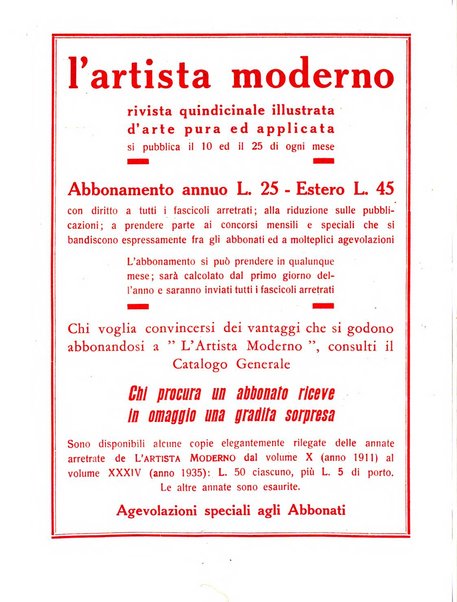 L'artista moderno giornale d'arte applicata