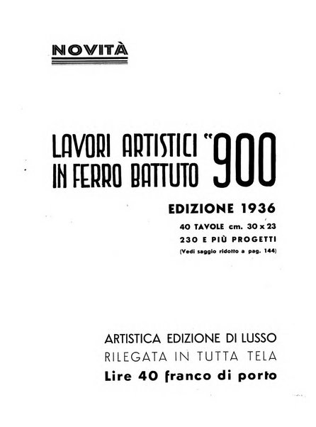 L'artista moderno giornale d'arte applicata