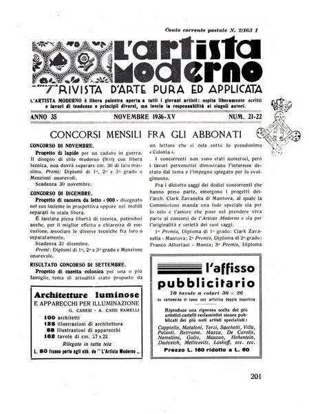 L'artista moderno giornale d'arte applicata