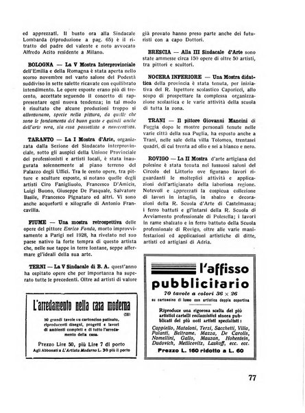 L'artista moderno giornale d'arte applicata