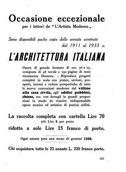 L'artista moderno giornale d'arte applicata