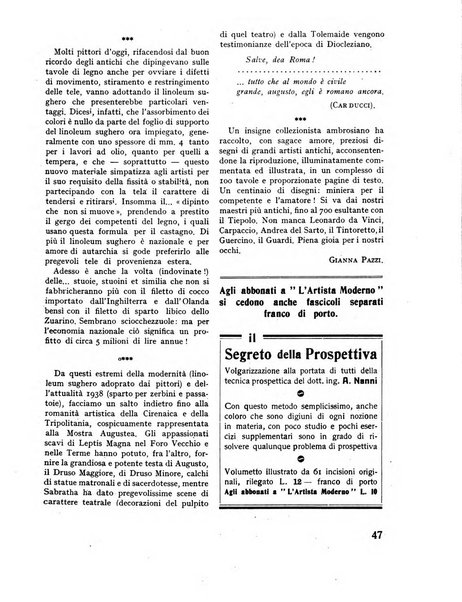 L'artista moderno giornale d'arte applicata