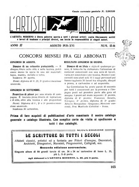 L'artista moderno giornale d'arte applicata