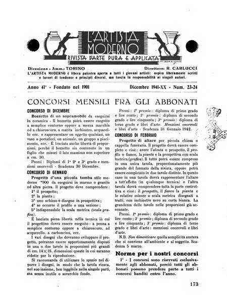 L'artista moderno giornale d'arte applicata