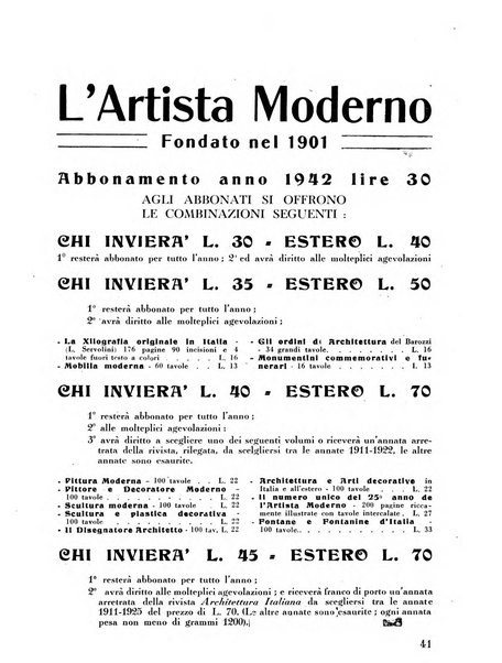 L'artista moderno giornale d'arte applicata