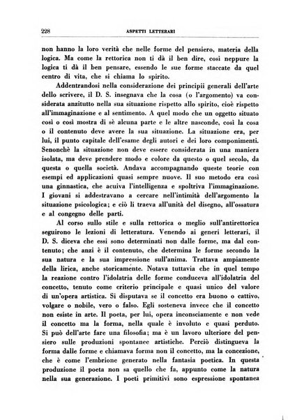 Aspetti letterari bimestrale di lettere, scienze ed arti