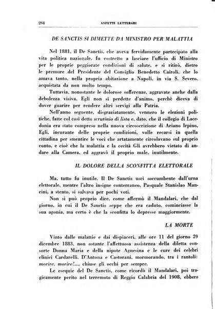 Aspetti letterari bimestrale di lettere, scienze ed arti