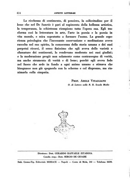 Aspetti letterari bimestrale di lettere, scienze ed arti