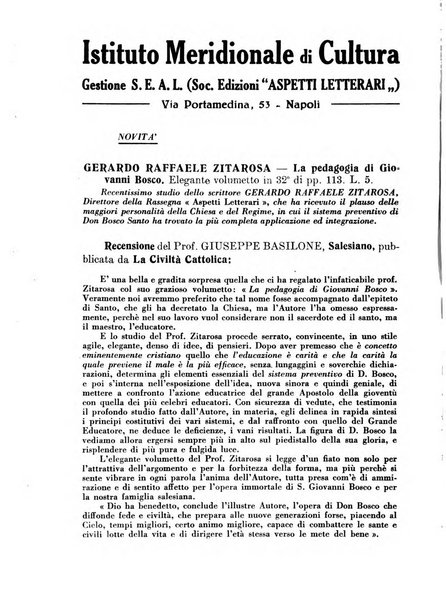 Aspetti letterari bimestrale di lettere, scienze ed arti