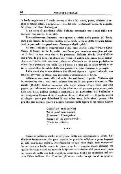 Aspetti letterari bimestrale di lettere, scienze ed arti