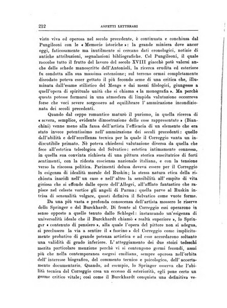 Aspetti letterari bimestrale di lettere, scienze ed arti