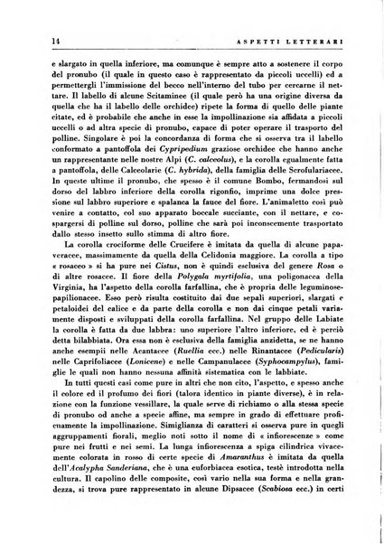 Aspetti letterari bimestrale di lettere, scienze ed arti