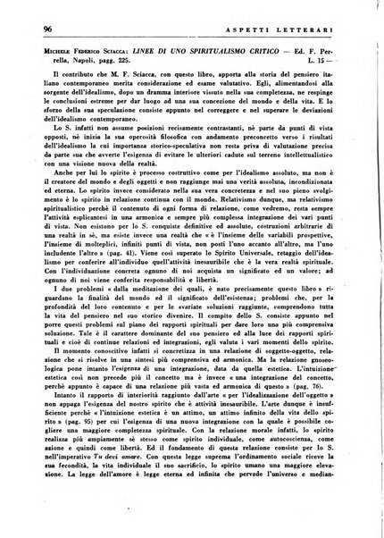 Aspetti letterari bimestrale di lettere, scienze ed arti